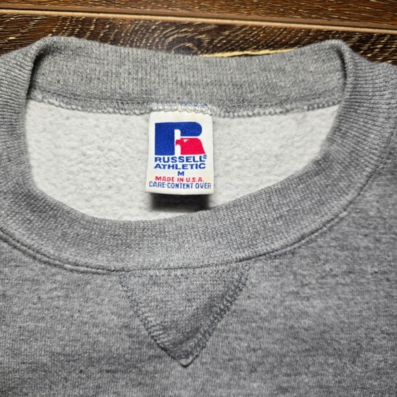Vintage 90’s Russell Athletic Made In USA Embroidered Sweatshirt Women's M - Picture 3 of 6